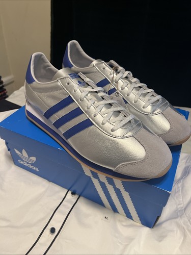 Adidas country silver blue - adidas,